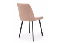 Стул на металлокаркасе Челси 360 П бежевый (zd 210) / черный