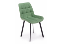 Стул на металлокаркасе Челси 360 П фисташковый (zd 651) / черный
