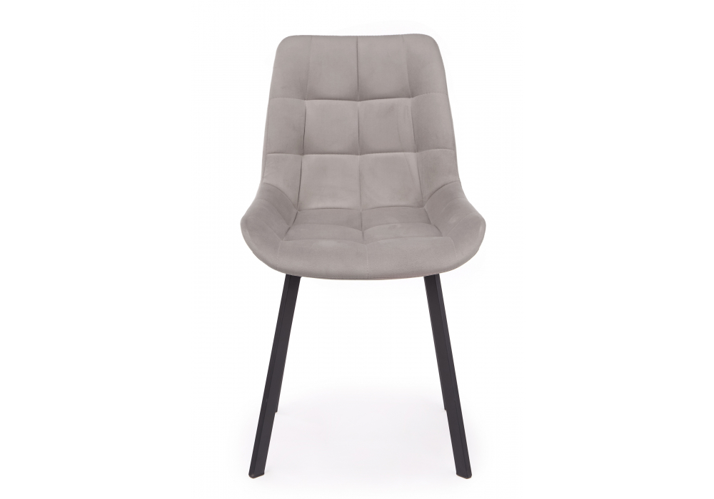 Стул на металлокаркасе Челси 360 П латте (zd 290) / черный