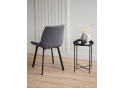 Стул на металлокаркасе Челси 360 П темно-серый (zd 995) / черный