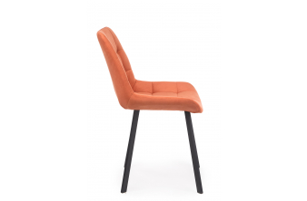 Стулья на металлокаркасе Челси 360 латте (ZD 290) / белый