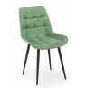 Стул на металлокаркасе Челси К фисташковый (zd 651) / черный
