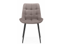 Стул на металлокаркасе Челси К латте (zd 290) / черный
