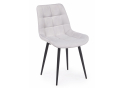 Стул на металлокаркасе Челси К светло-серый (zd 960) / черный