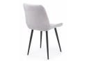 Стул на металлокаркасе Челси К светло-серый (zd 960) / черный
