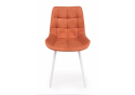 Стул на металлокаркасе Челси К терракотовый (zd 432) / белый