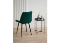 Стул на металлокаркасе Челси К зеленый (zd 667) / черный