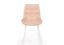 Стул на металлокаркасе Челси П бежевый (zd 210) / белый