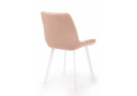Стул на металлокаркасе Челси П бежевый (zd 210) / белый