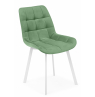 Стул на металлокаркасе Челси П фисташковый (zd 651) / белый