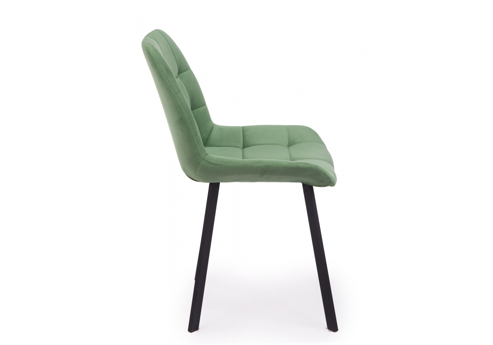 Стул на металлокаркасе Челси П фисташковый (zd 651) / черный