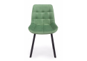 Стул на металлокаркасе Челси П фисташковый (zd 651) / черный