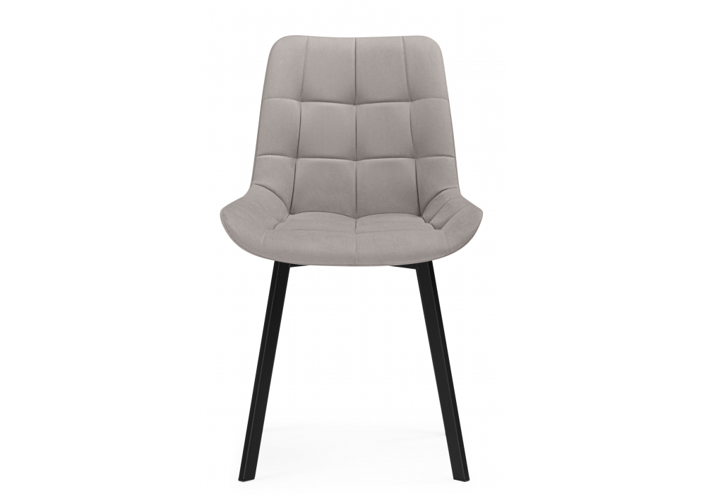 Стул на металлокаркасе Челси П латте (zd 290) / черный