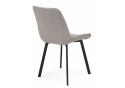 Стул на металлокаркасе Челси П латте (zd 290) / черный