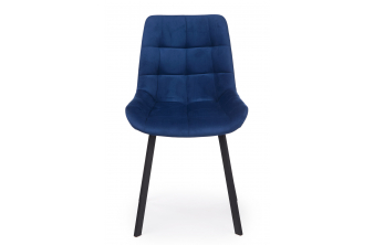 Стул на металлокаркасе Морено velutto 33 / черный