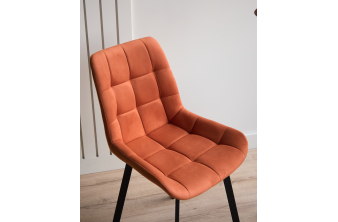 Стул на металлокаркасе Дарлин marseille 13 / белый