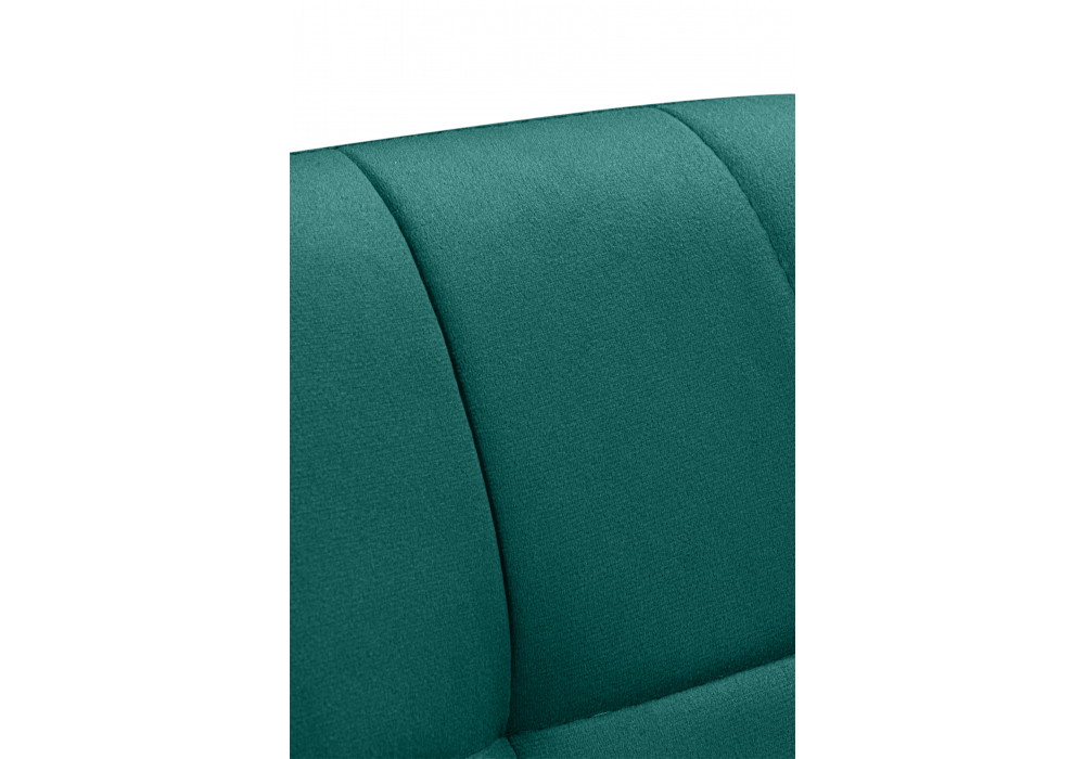 Стул на металлокаркасе Челси П зеленый (zd 667) / черный