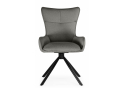 Стул на металлокаркасе Chicago light gray / black legs KD