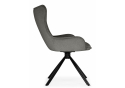 Стул на металлокаркасе Chicago light gray / black legs KD