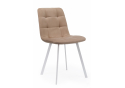 Стул на металлокаркасе Чилли бежевый / белый