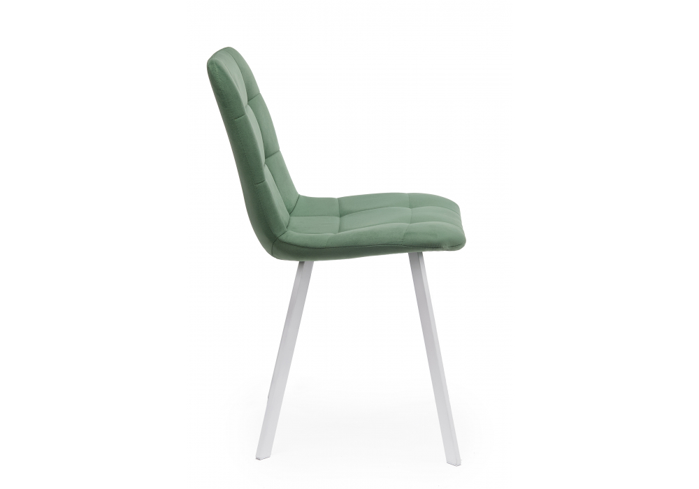 Стул на металлокаркасе Чилли фисташковый / белый