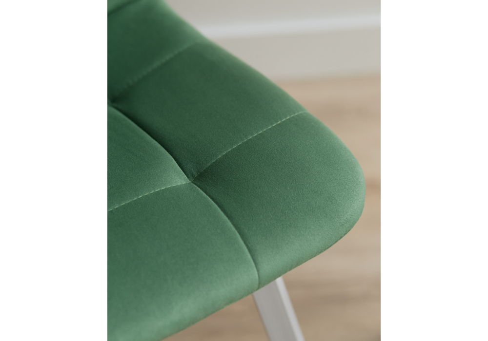 Стул на металлокаркасе Чилли фисташковый / белый