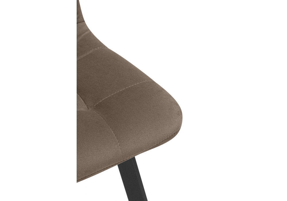 Стул на металлокаркасе Чилли коричневый / черный