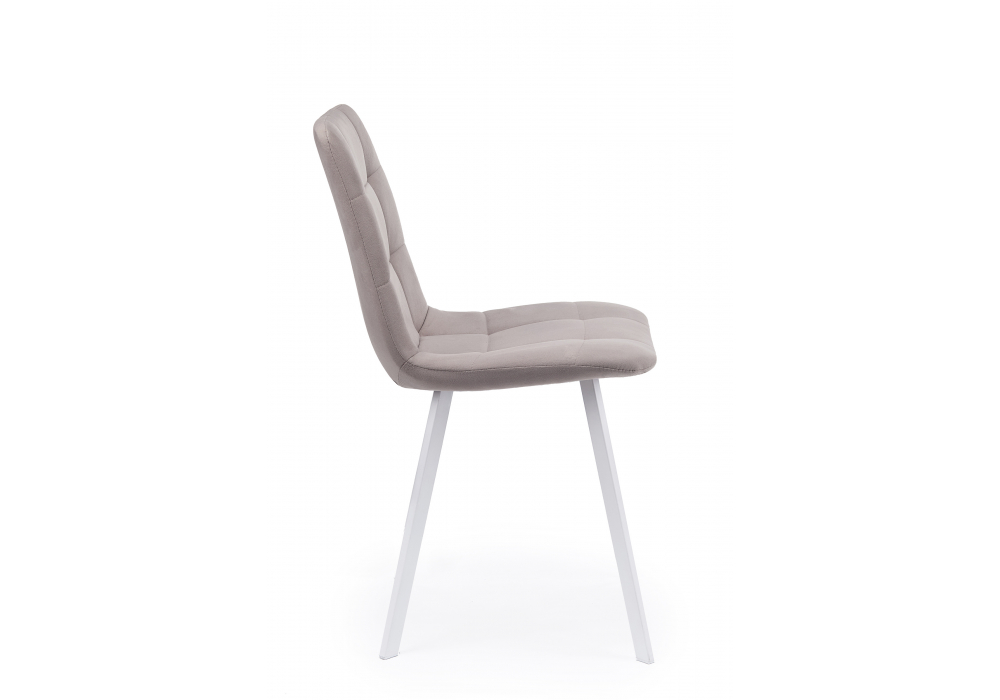 Стул на металлокаркасе Чилли латте / белый