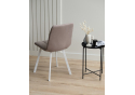 Стул на металлокаркасе Чилли латте / белый