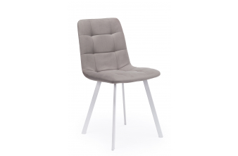 Стул на металлокаркасе Чилли латте / белый