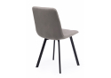 Стул на металлокаркасе Чилли латте / черный