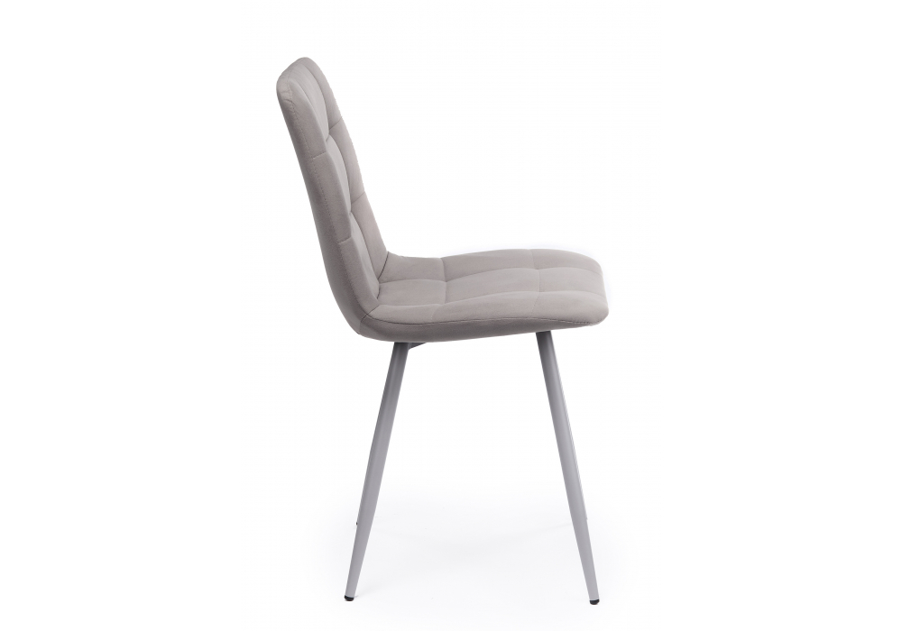 Стул на металлокаркасе Чилли латте / серый