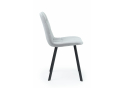 Стул на металлокаркасе Чилли светло-серый / черный