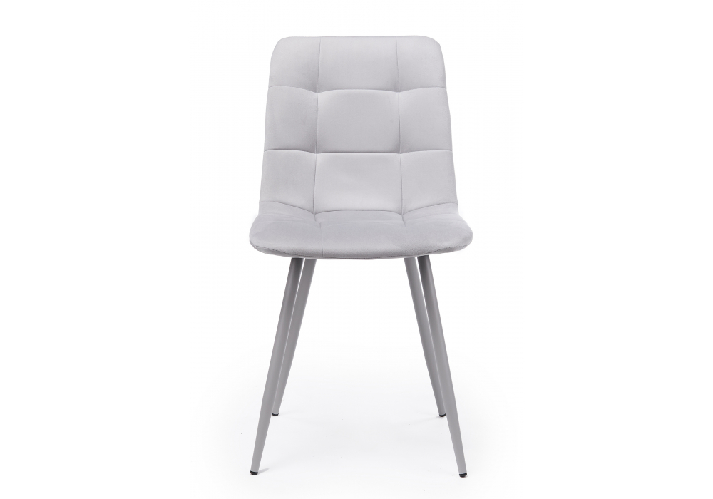 Стул на металлокаркасе Чилли светло-серый / серый