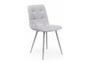 Стул на металлокаркасе Чилли светло-серый / серый