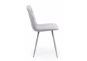 Стул на металлокаркасе Чилли светло-серый / серый