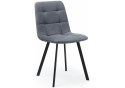 Стул на металлокаркасе Чилли темно-серый / черный