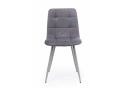 Стул на металлокаркасе Чилли темно-серый / серый