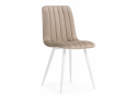 Стул на металлокаркасе Дани бежевый (zd 210) / белый