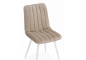 Стул на металлокаркасе Дани бежевый (zd 210) / белый