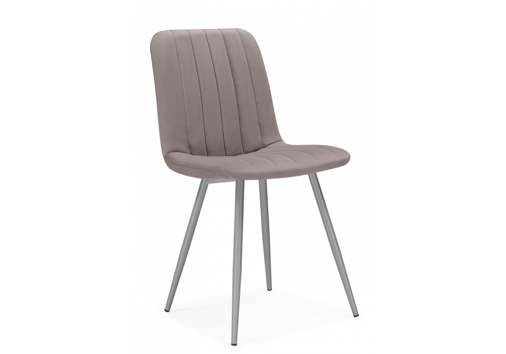 Стул на металлокаркасе Дани латте (zd 290) / серый