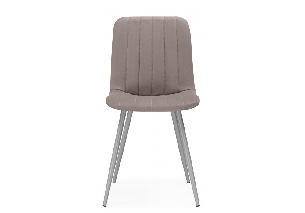 Стул на металлокаркасе Дани латте (zd 290) / серый