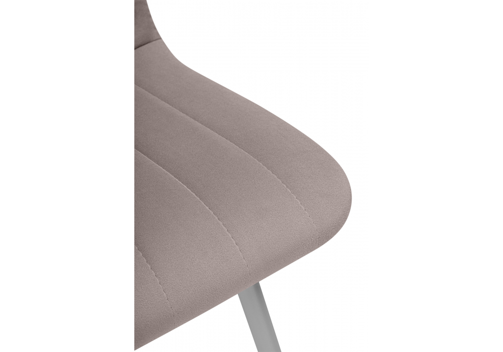 Стул на металлокаркасе Дани латте (zd 290) / серый