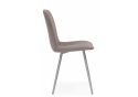Стул на металлокаркасе Дани латте (zd 290) / серый