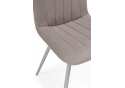 Стул на металлокаркасе Дани латте (zd 290) / серый