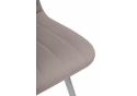 Стул на металлокаркасе Дани латте (zd 290) / серый