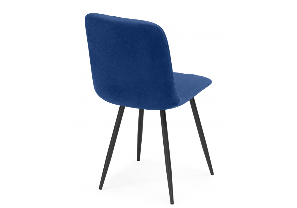 Стул на металлокаркасе Дани синий (zd 798) / черный