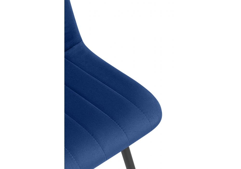 Стул на металлокаркасе Дани синий (zd 798) / черный