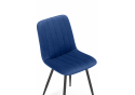Стул на металлокаркасе Дани синий (zd 798) / черный