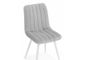 Стул на металлокаркасе Дани светло-серый (zd 960) / белый